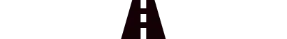 Pictogramme en forme de route pour illustrer le domaine de compétence Travaux publics et VRD